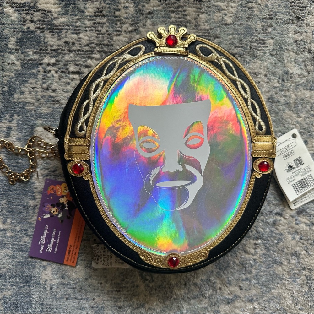 Disney Holographic Magic Mirror Crossbody Bag from Japan 2021 NWT